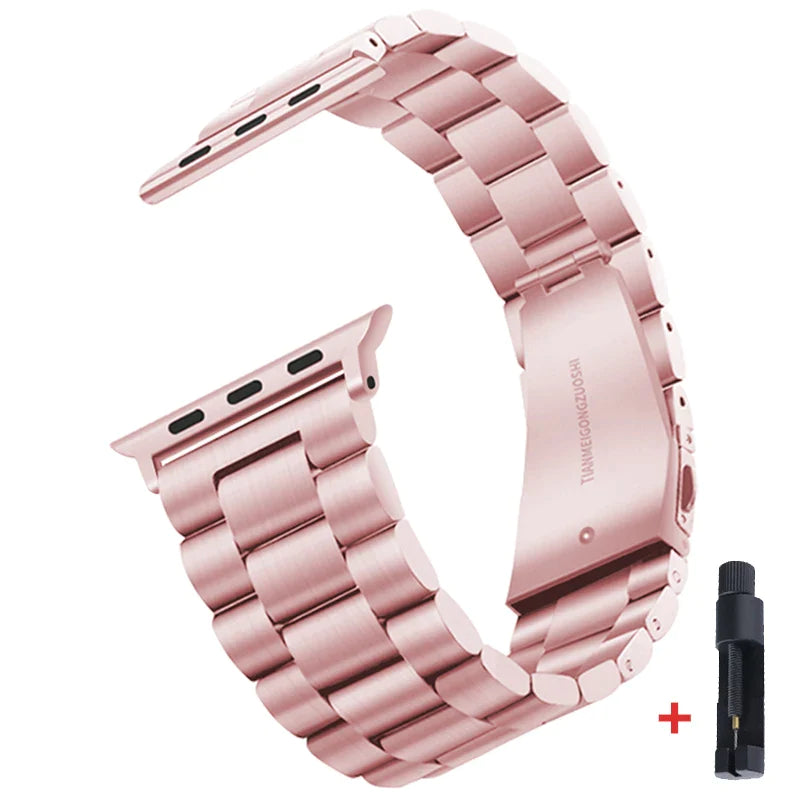 Stainless Steel Strap For Apple Watch - Premium Apple Watch Accessories from Dressmycell.com - Just $19! Shop now at Dressmycell.com Stainless Steel Strap For Apple Watch - Premium Apple Watch Accessories from Dressmycell.com - Just $19! Shop now at Dressmycell.com